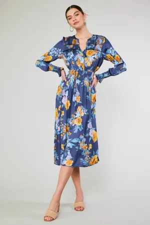 Aida Floral Midi Dress
