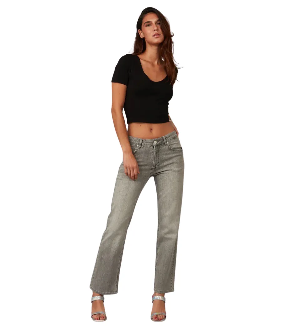 Apparel- Lola Jeans Denver High Rise Straight Jeans