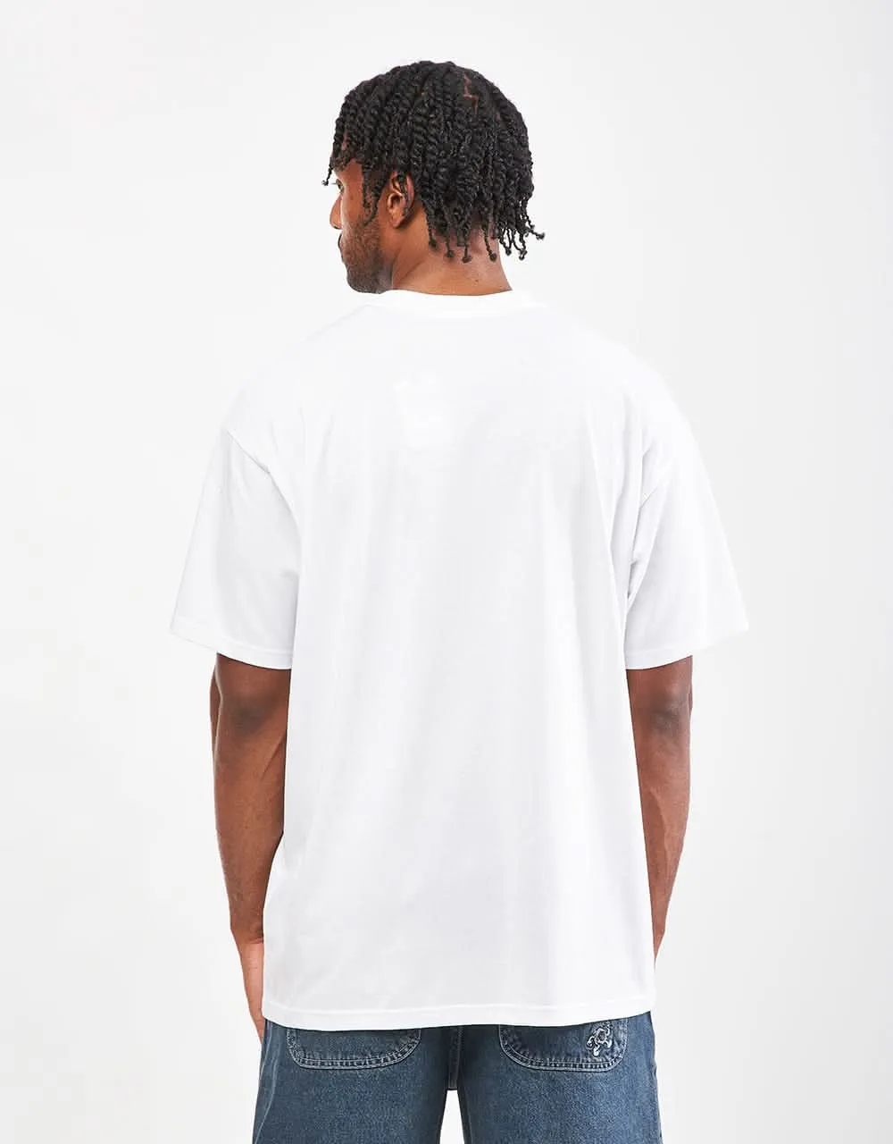 Carhartt WIP S/S Amour Pocket T-Shirt - White/Black