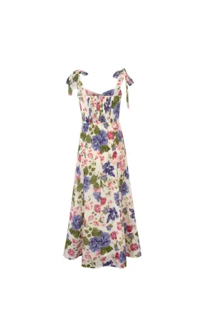 ‘Daisy’ Floral Print Strappy Dress