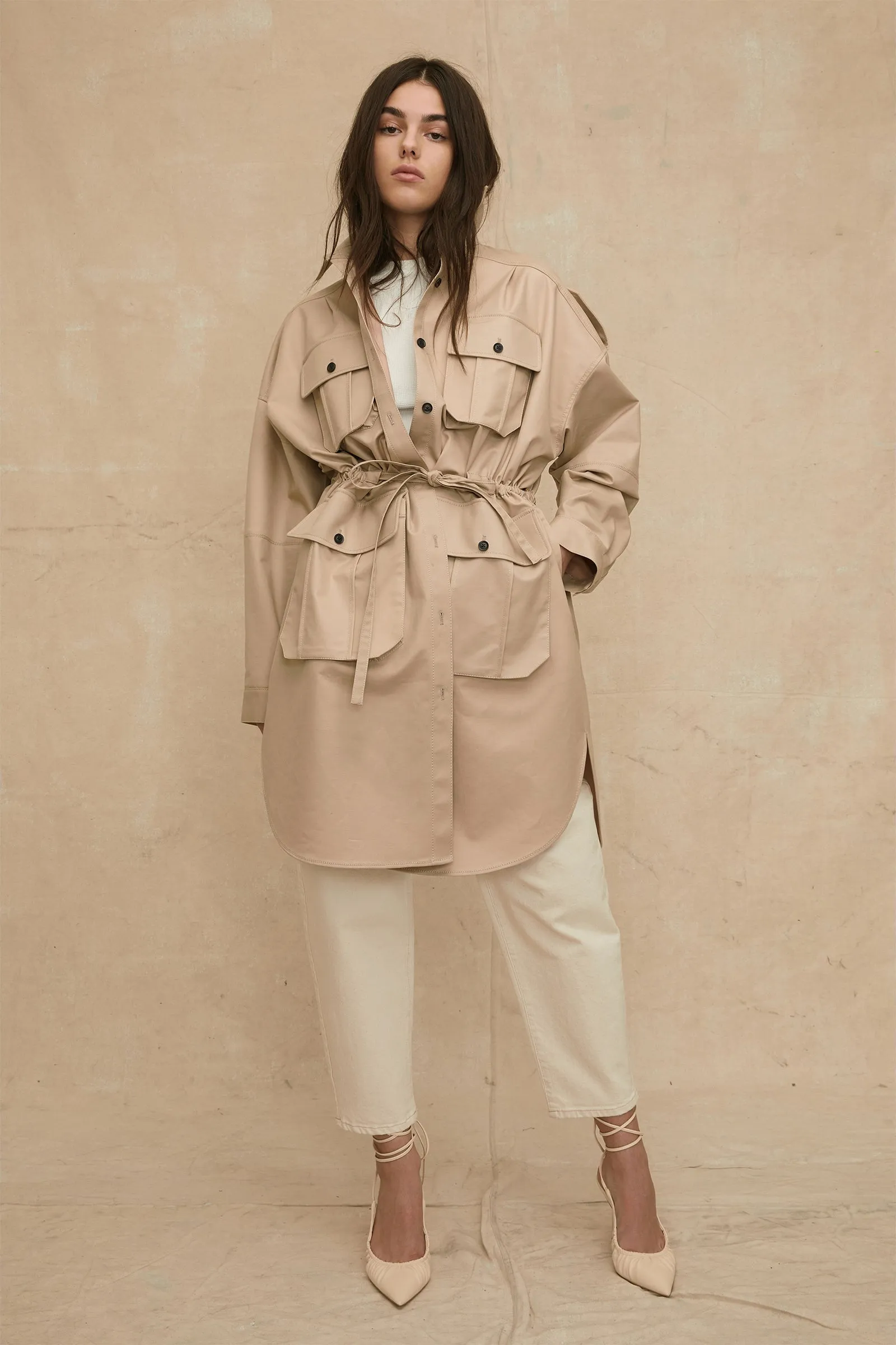 Dante Crisp Canvas Utility Jacket
