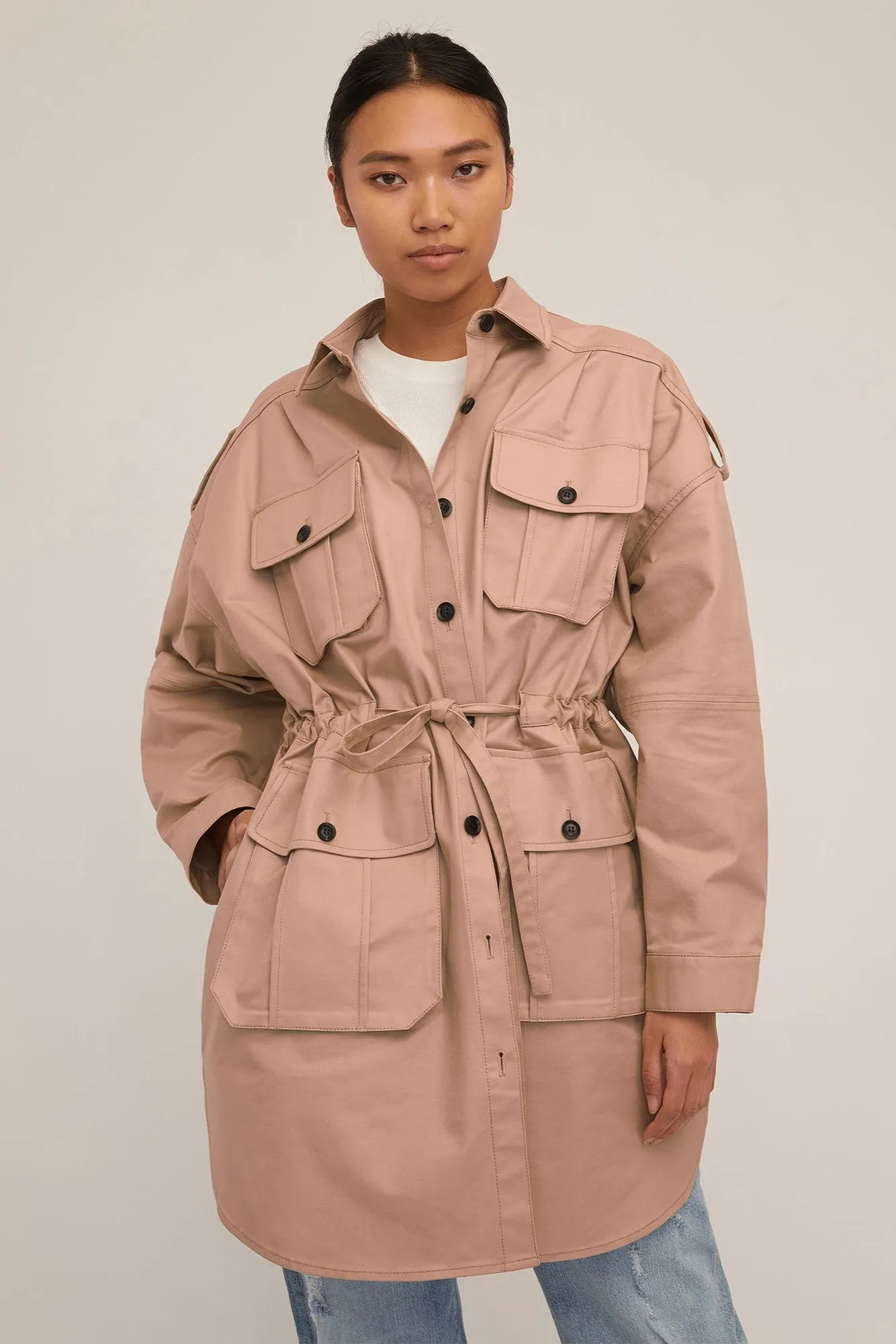 Dante Crisp Canvas Utility Jacket