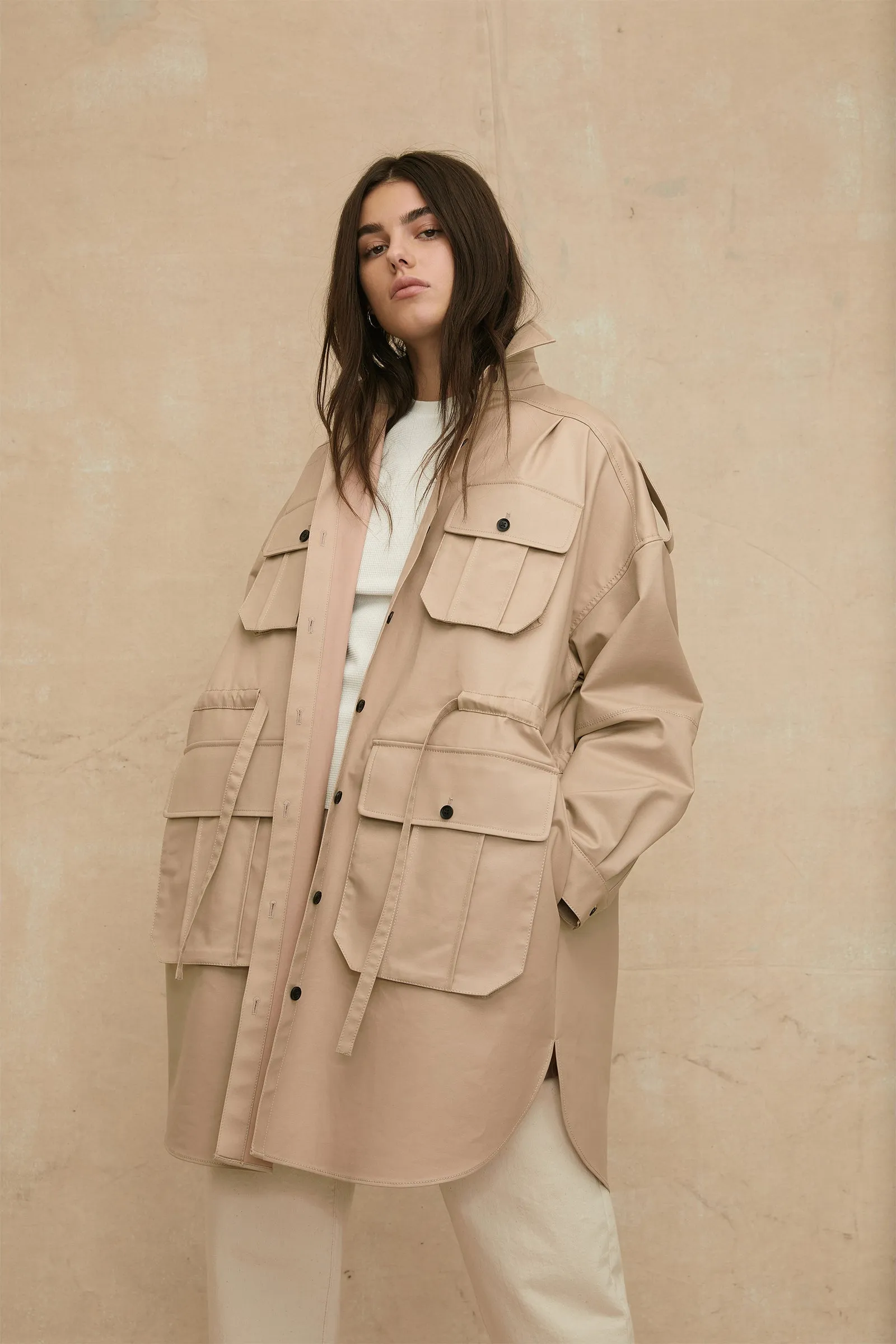 Dante Crisp Canvas Utility Jacket