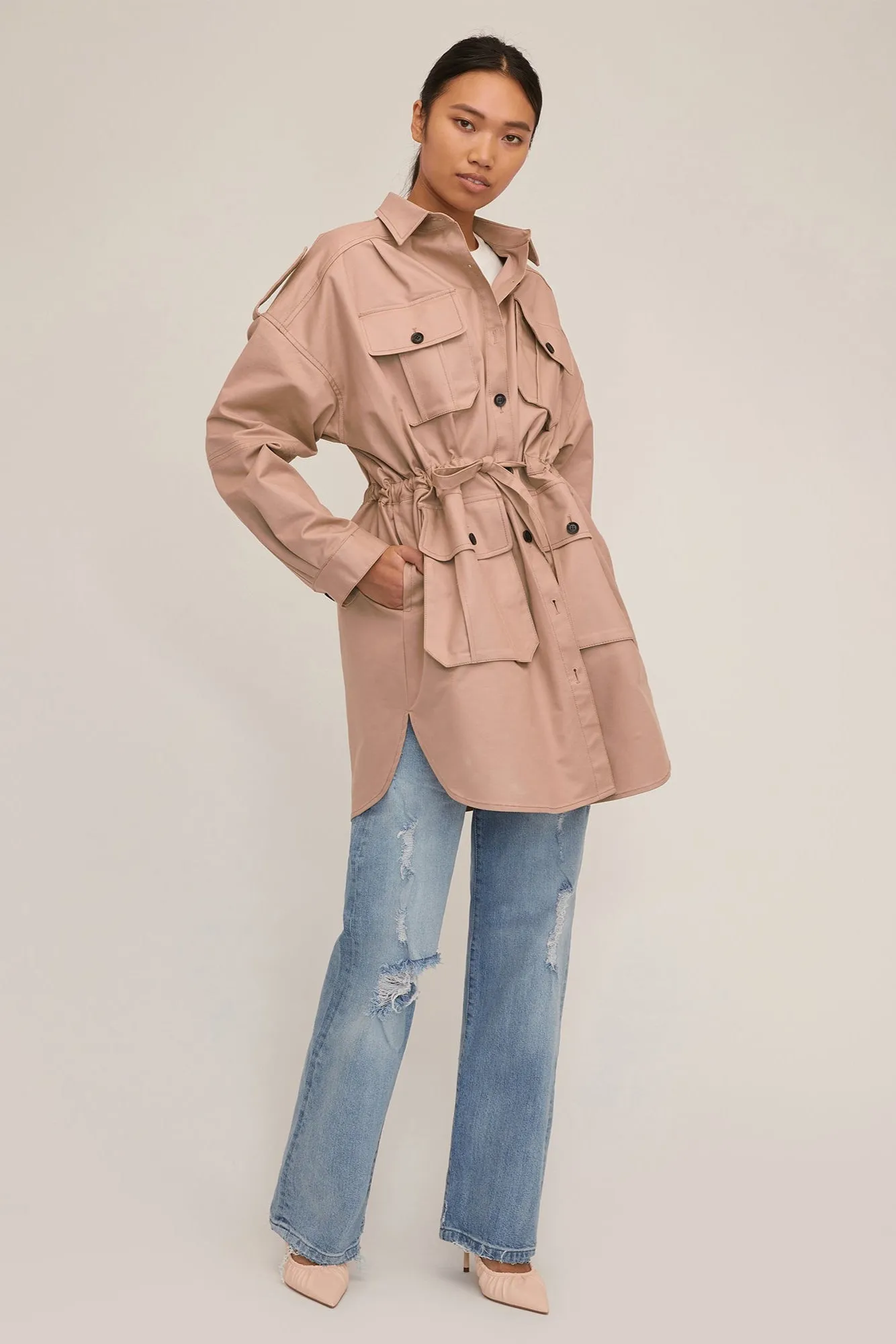 Dante Crisp Canvas Utility Jacket