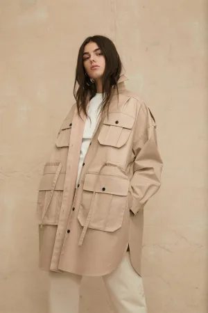 Dante Crisp Canvas Utility Jacket