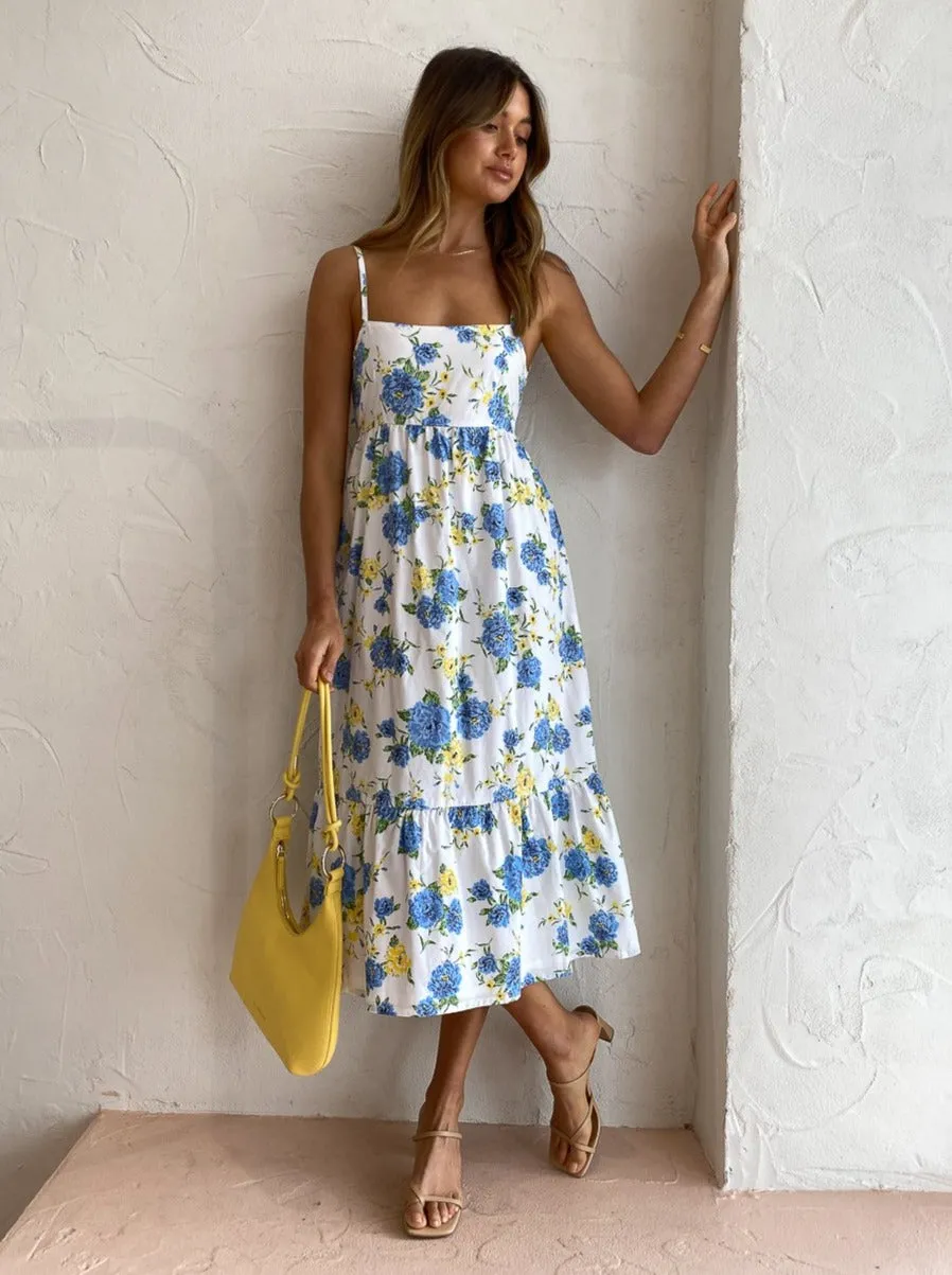 Faithfull the Brand Candace Midi Dress in Velma Floral
