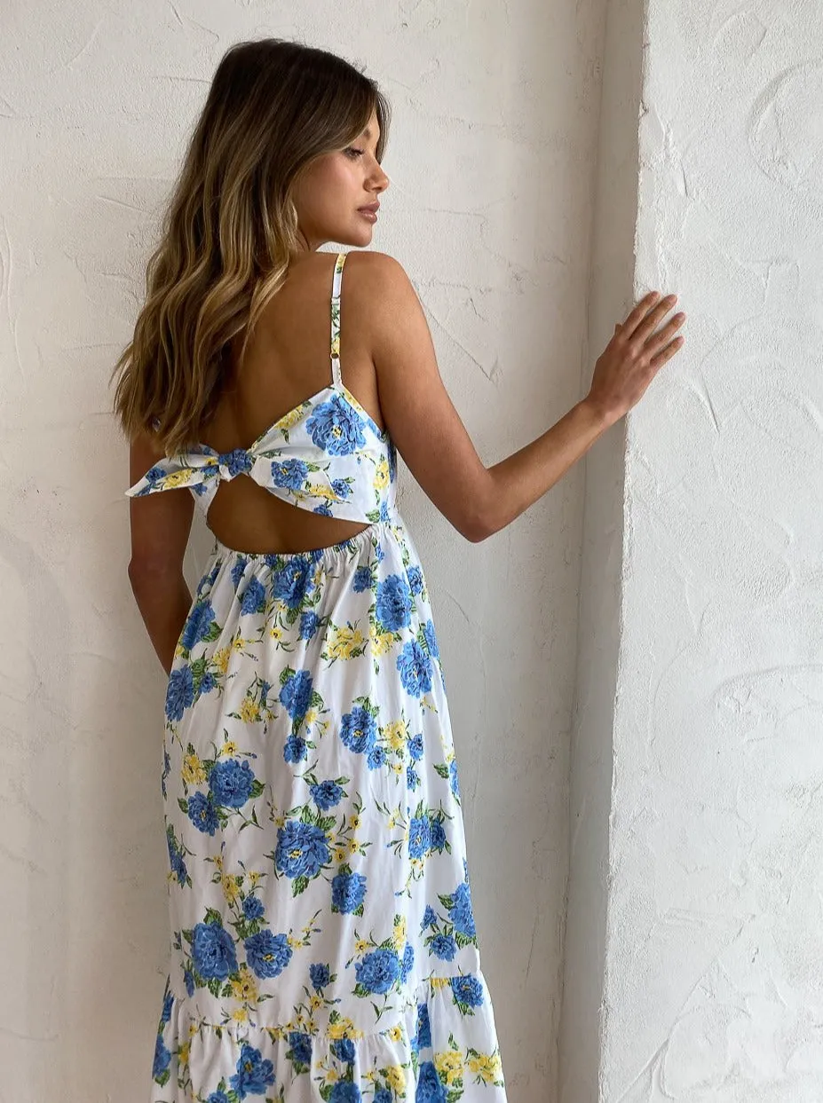 Faithfull the Brand Candace Midi Dress in Velma Floral
