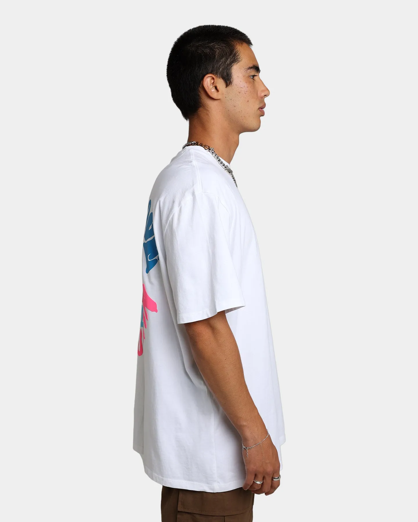 Guess Originals GUESS Originals X J Balvin Peace Love T-Shirt Pure White