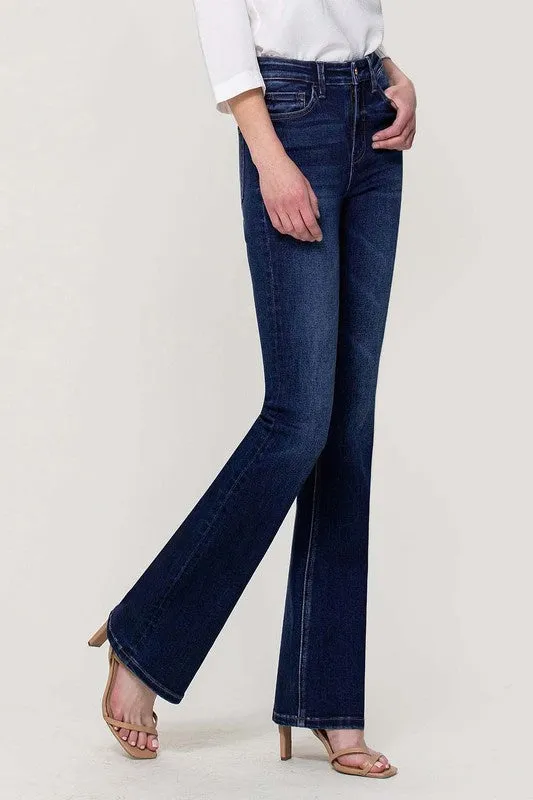 High Rise Dark Boot Cut Jean