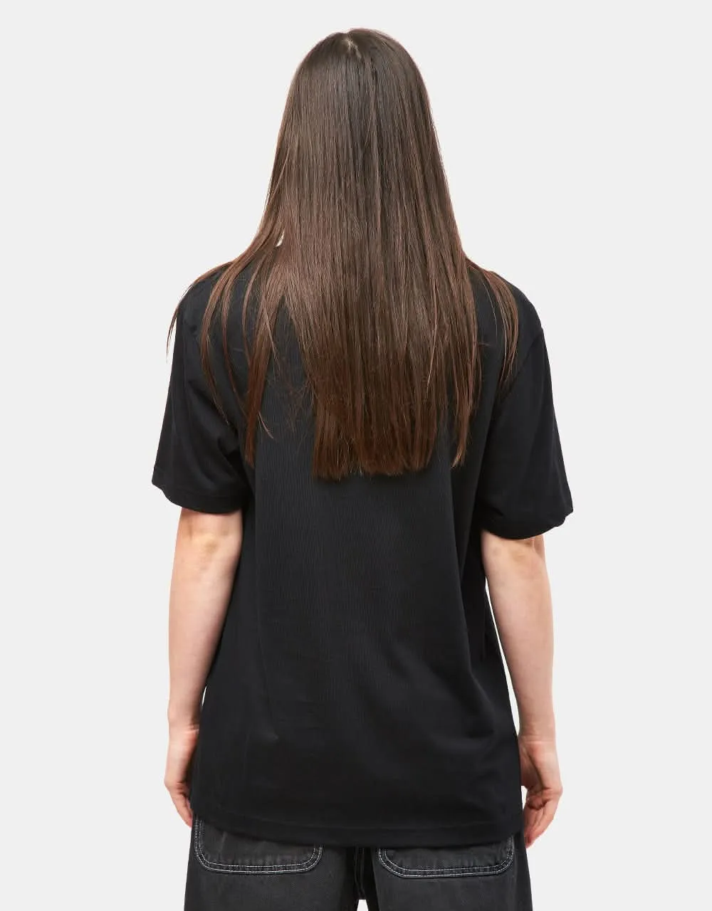 Lovenskate x Mikey Patrick Flower Logo T-Shirt - Black