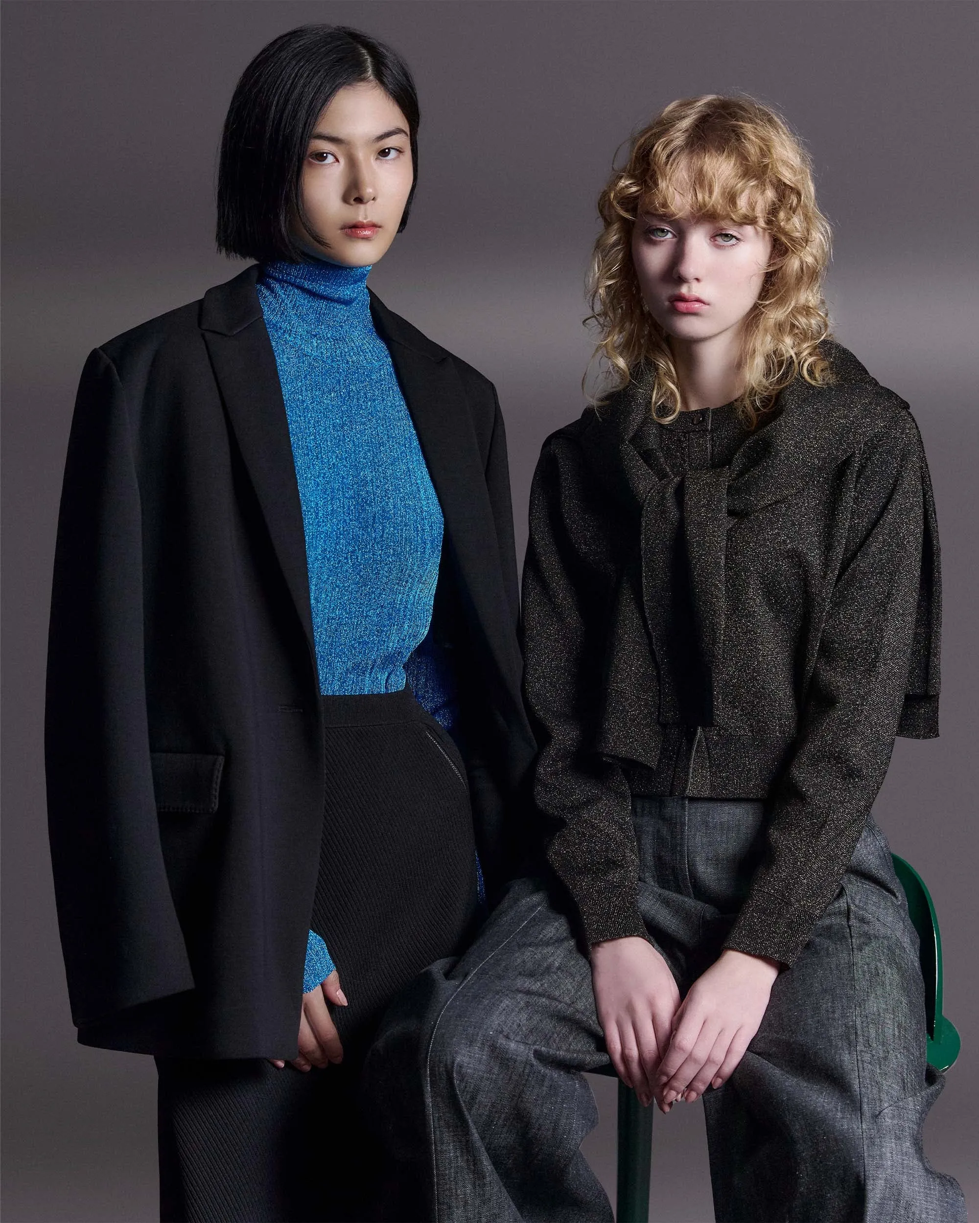 Lurex Doppio Cardigan