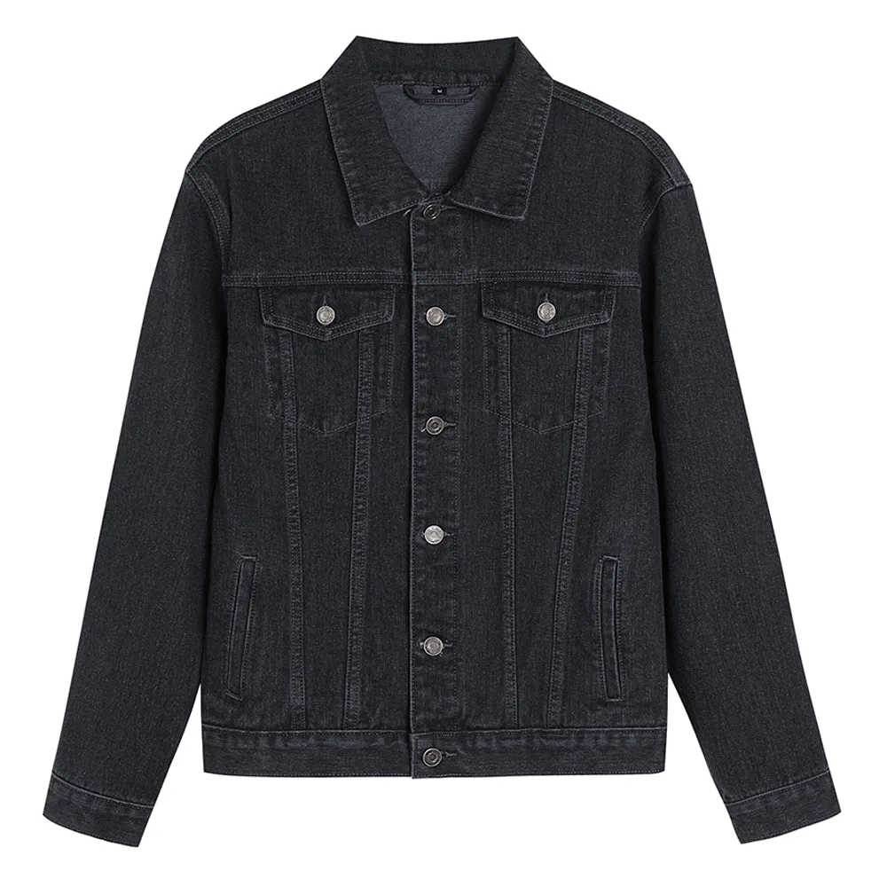 Mens KAWS Graphic Button Up Denim Jacket