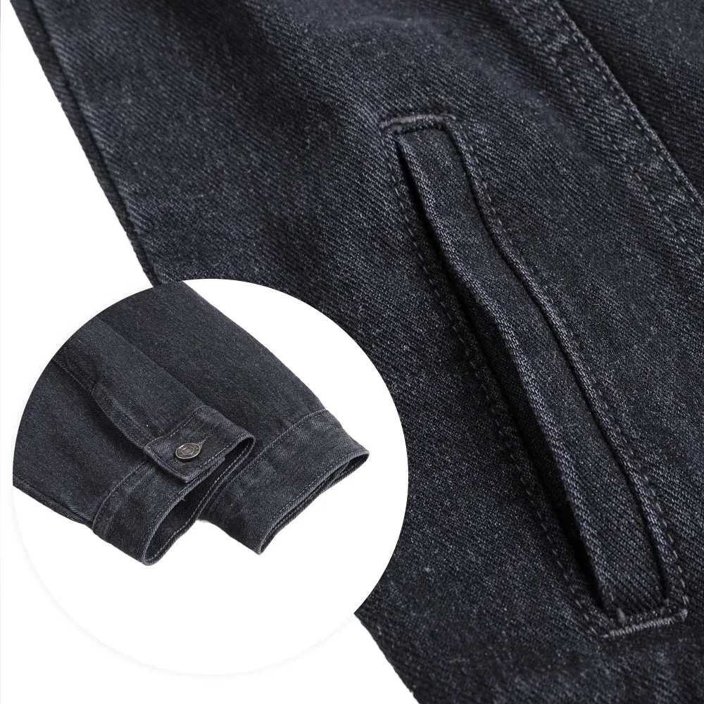 Mens KAWS Graphic Button Up Denim Jacket