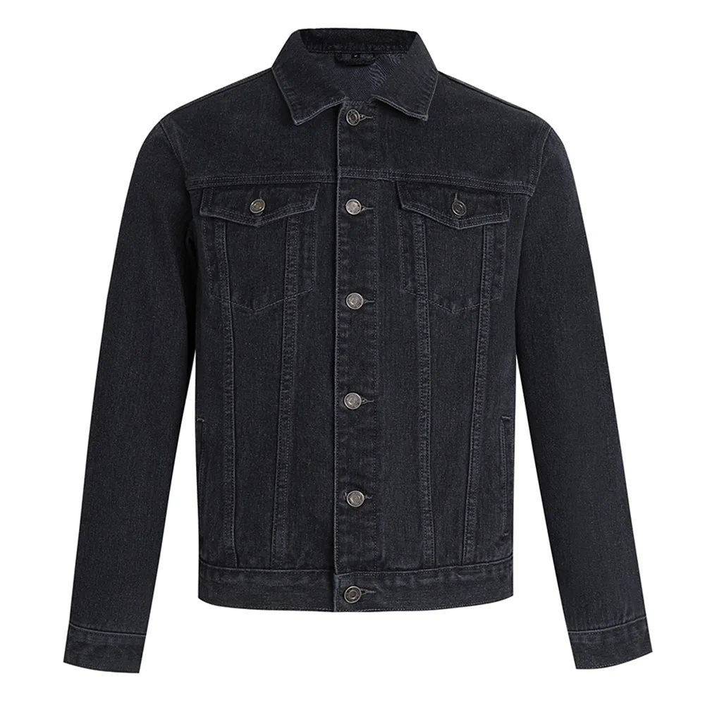 Mens KAWS Graphic Button Up Denim Jacket