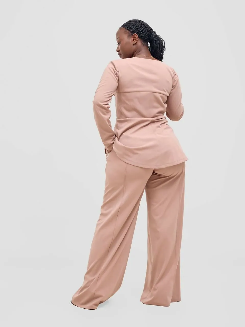 Merli Africa Chazak Pant Set - Nude
