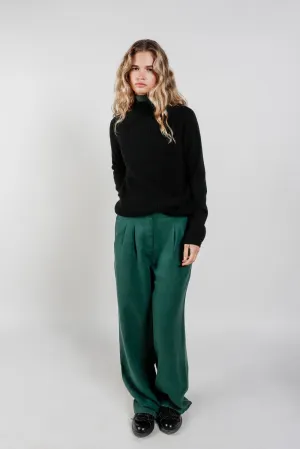 MIRA Tencel Linen Blend Trouser - Marine