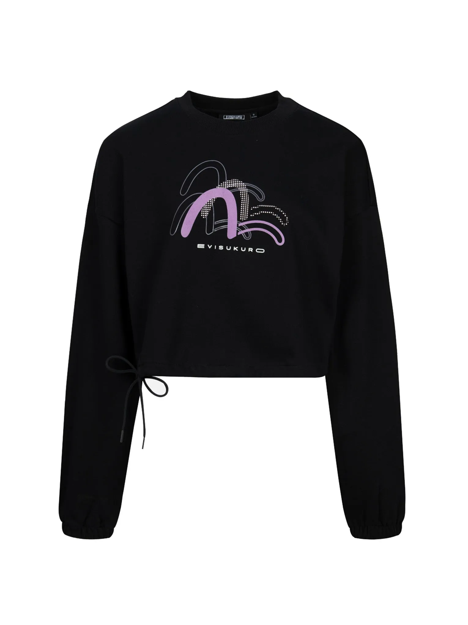 Multiple Seagull Print Loose Fit Sweatshirt