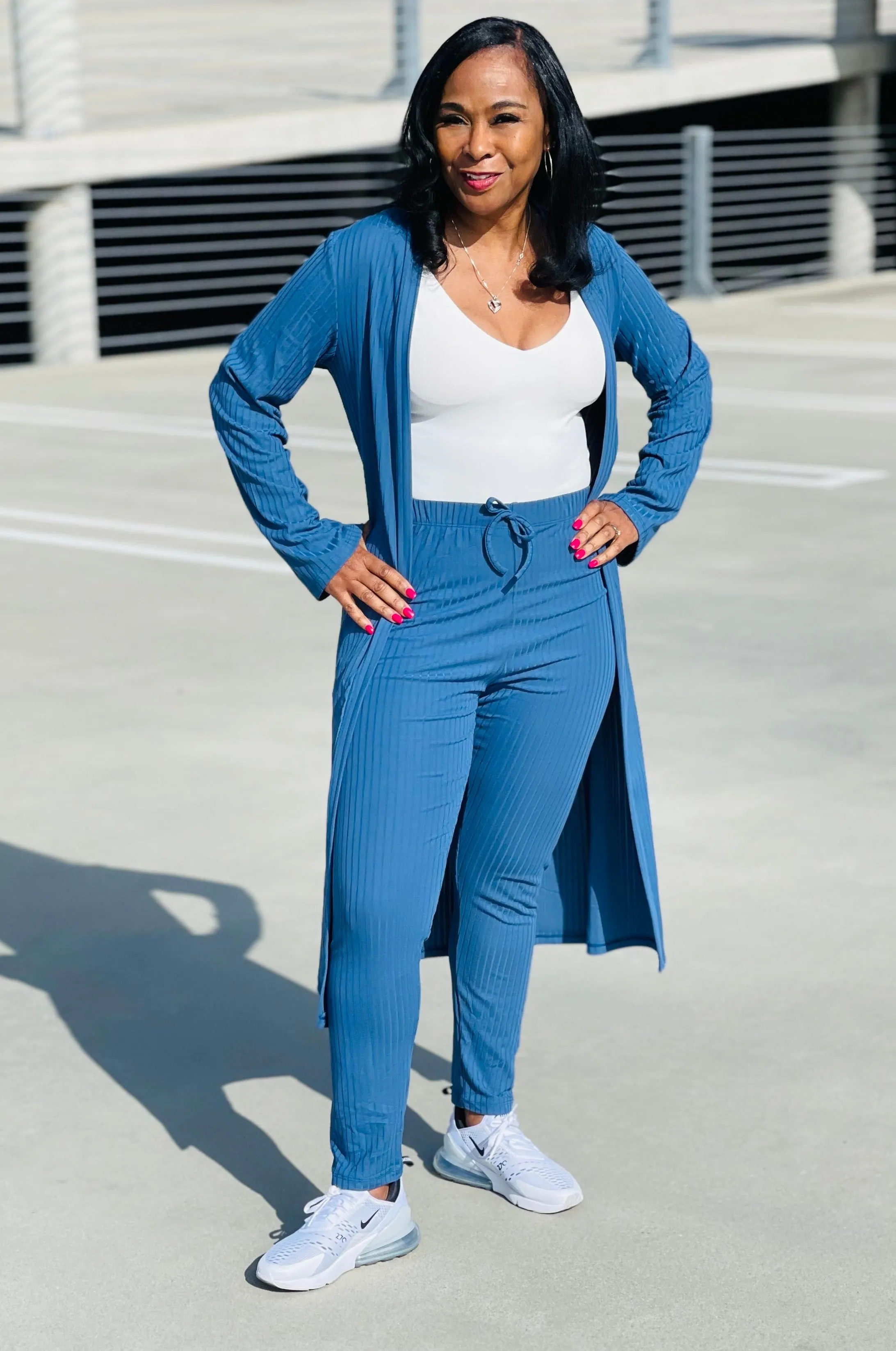 On The Go Cardigan & Legging Set