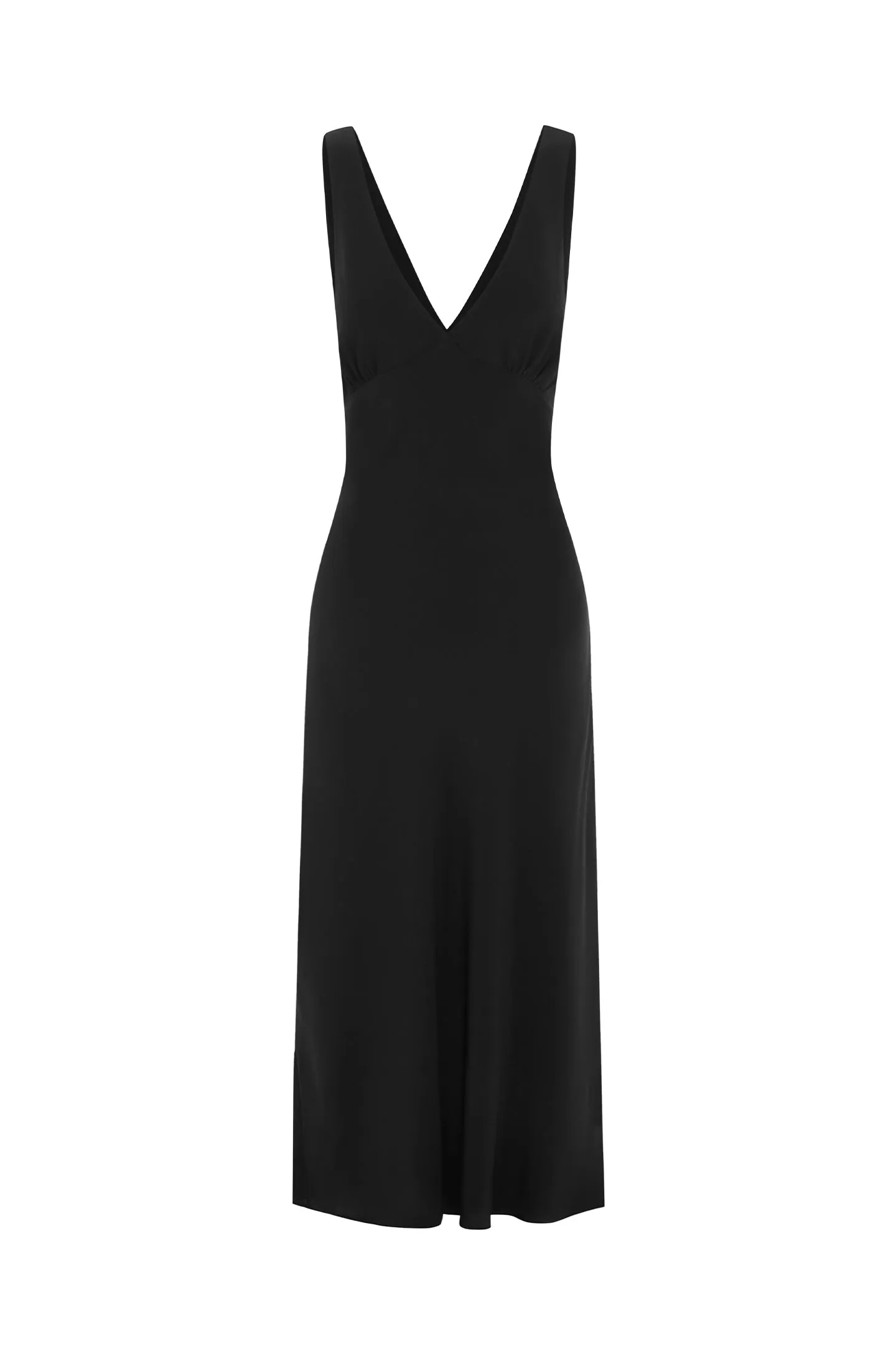 Plunge Bias Dress - Nera