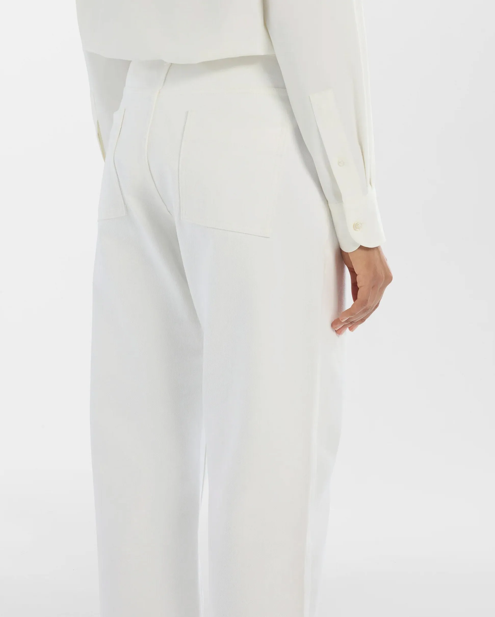 RUTHE SELVEDGE JEAN / OPTIC WHITE