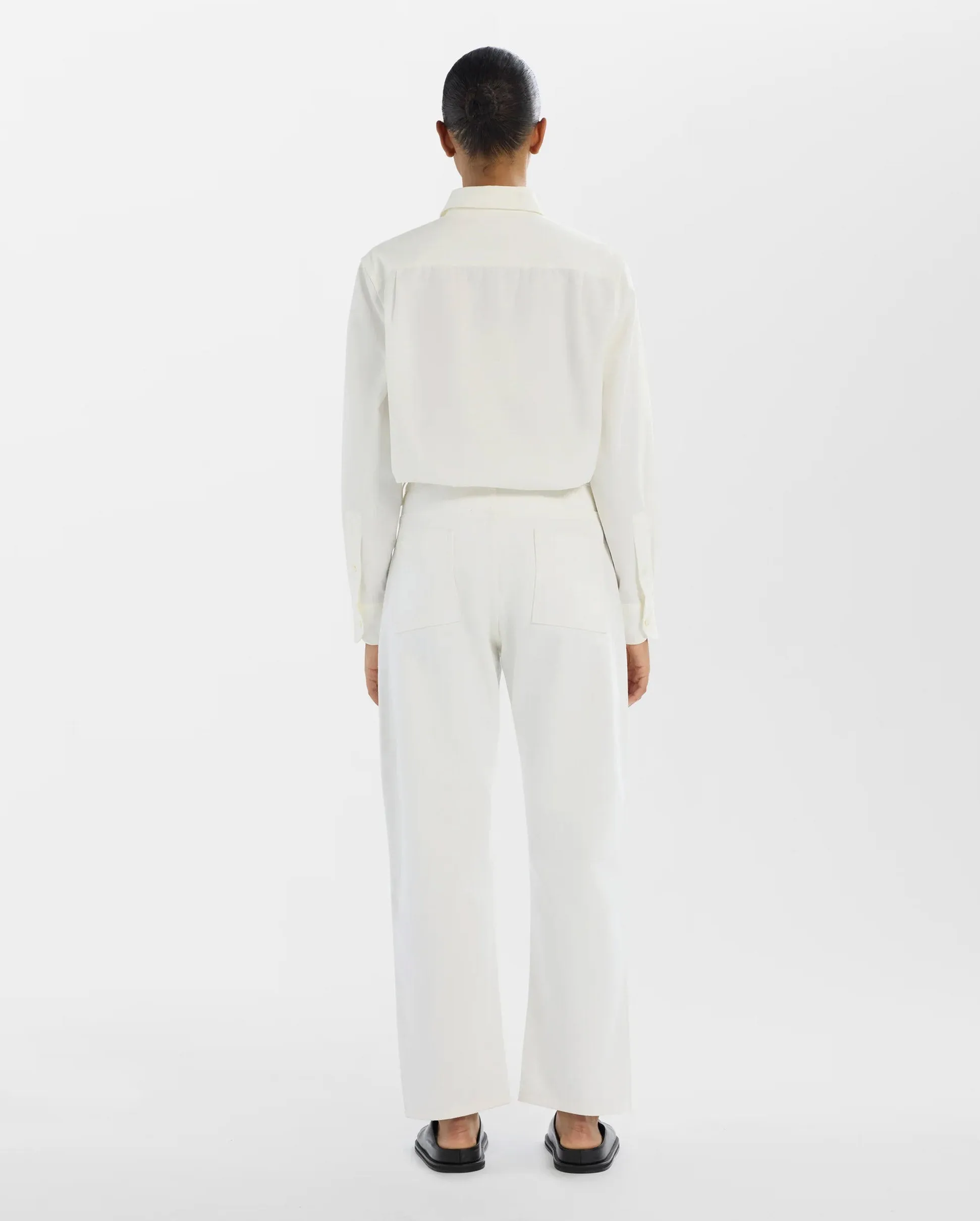 RUTHE SELVEDGE JEAN / OPTIC WHITE