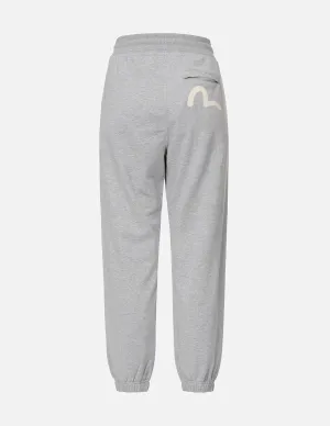 Seagull Print High-Waist Sweatpants