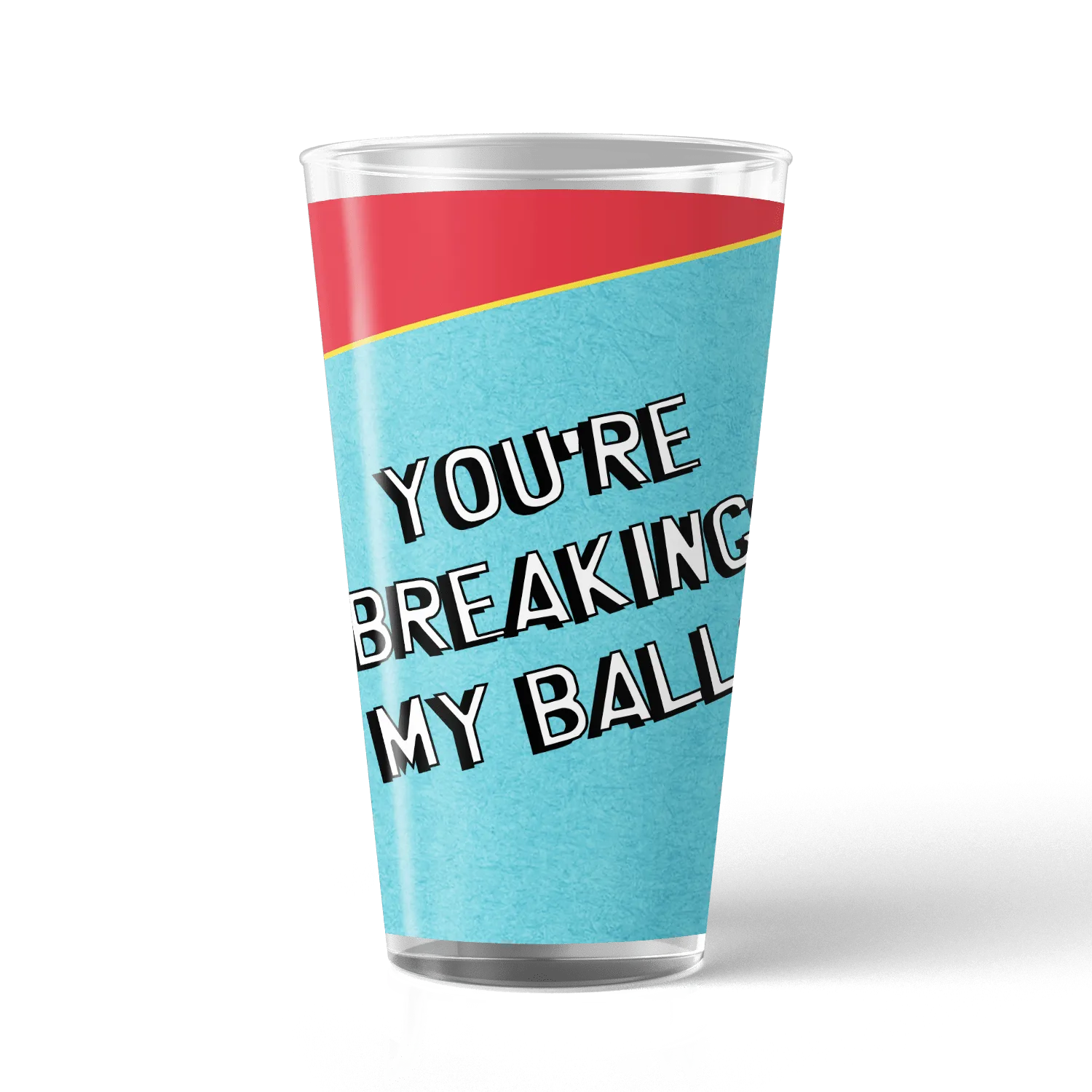 South Park Cartman Breaking My Balls 17 oz Pint Glass