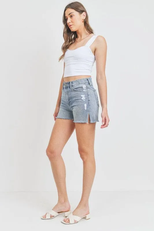 SUPER HIGH RISE JEAN SHORTS