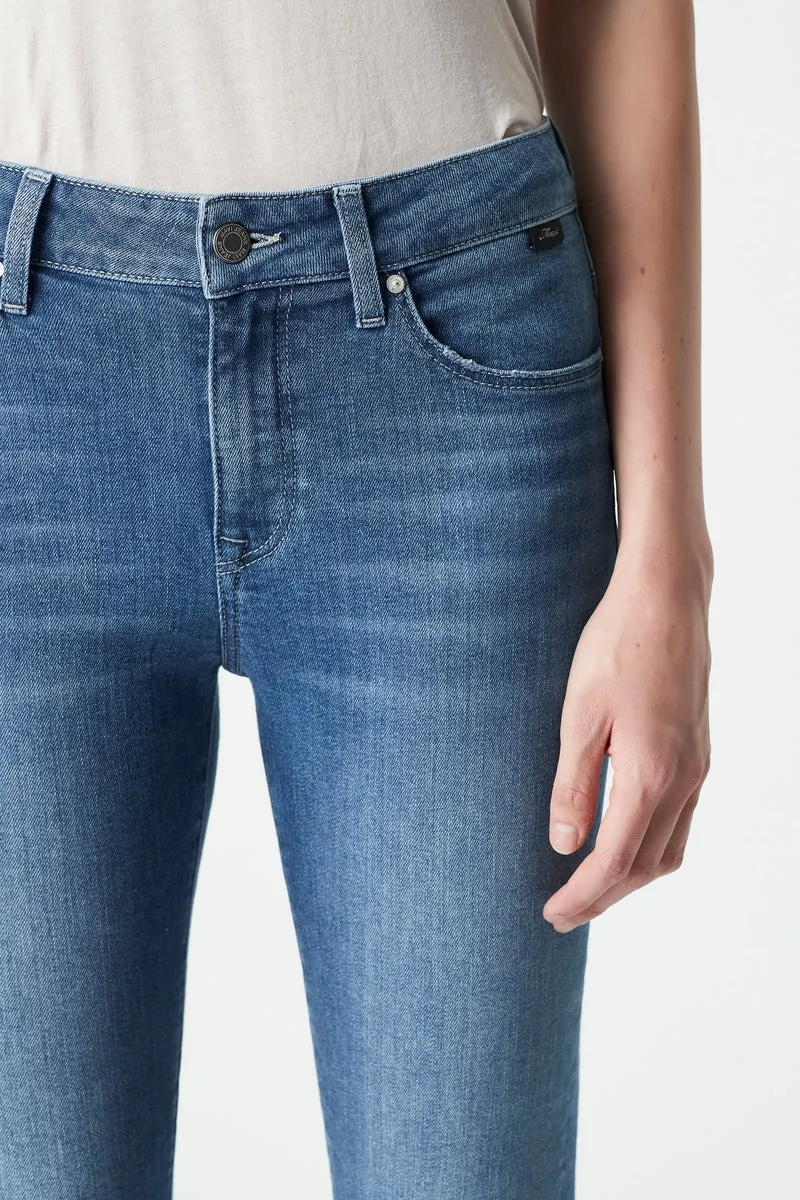 Tess Jeans - Mid Organic Blue