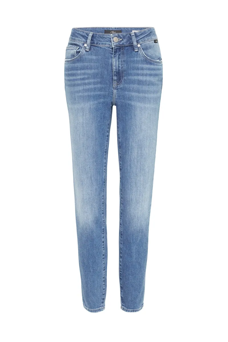 Tess Jeans - Mid Organic Blue