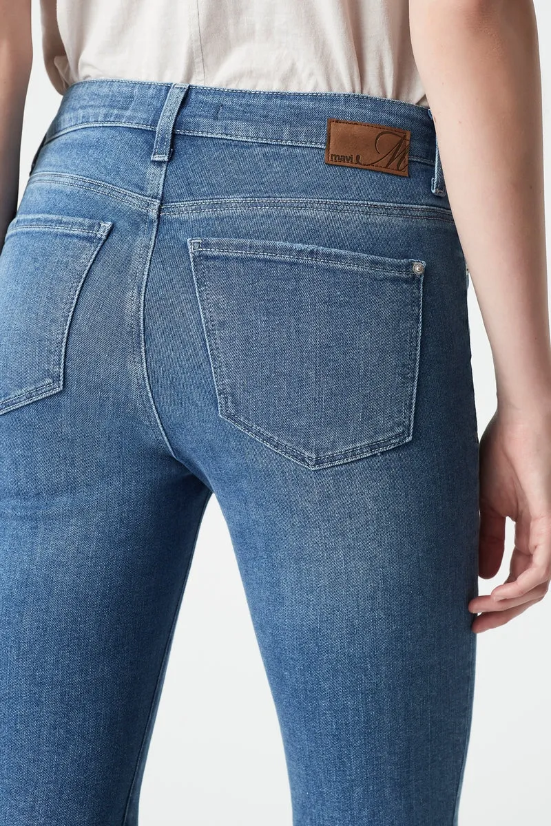 Tess Jeans - Mid Organic Blue