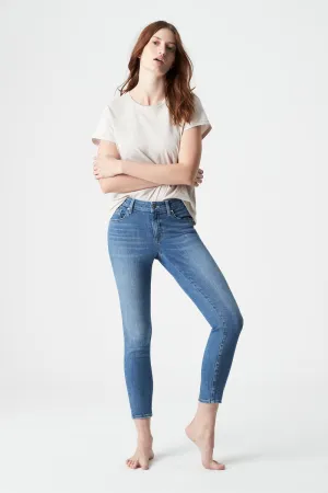 Tess Jeans - Mid Organic Blue