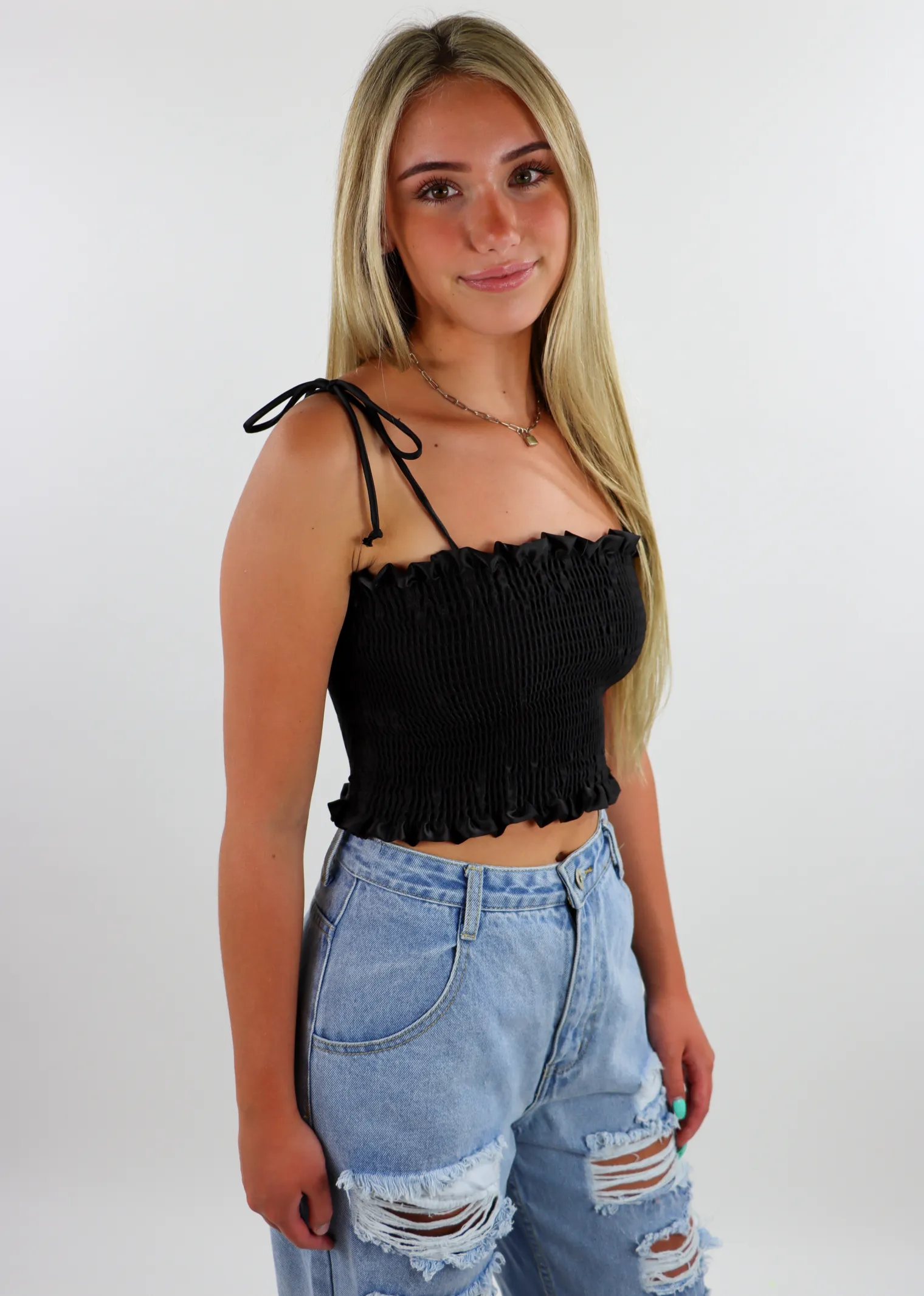 Tie Me Down Tank V2 ★ Black
