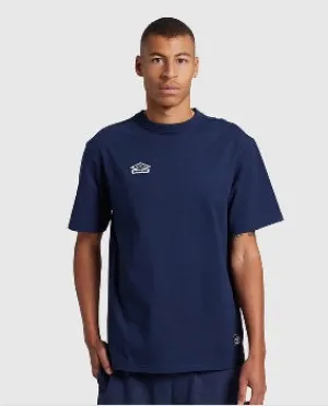 UMBRO CLASSIC CREW TEE - MENS - NAVY